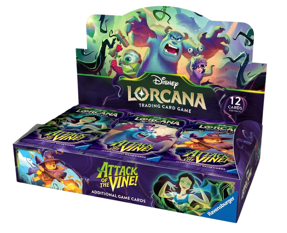 Pre-Order | Disney Lorcana | Attack of the Vine | Booster Box | Sealed