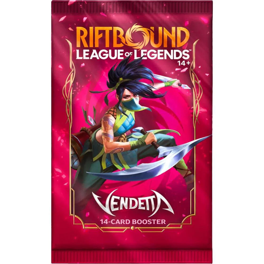 Pre Order | Riftbound | League of Legends | Set 4: Vendetta - Booster Pack | Sealed