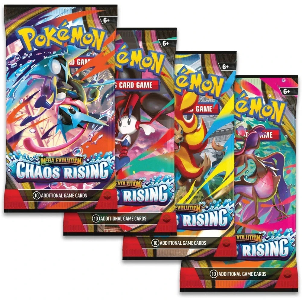 Pokemon | Mega Evolution | Chaos Rising | Single Booster Packs | Sealed | NEW