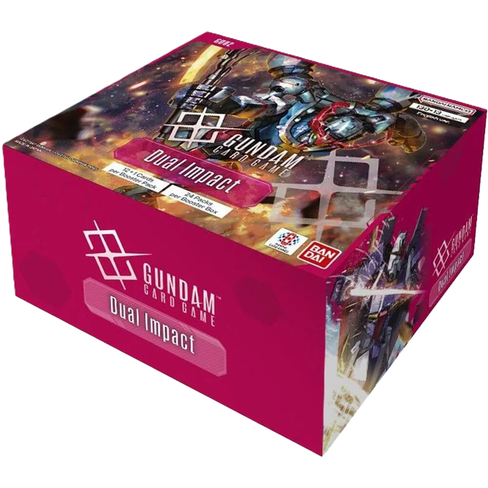 Gundam Card Game | Dual Impact Booster Box - GD02 | Sealed (24 Packs) | NEW