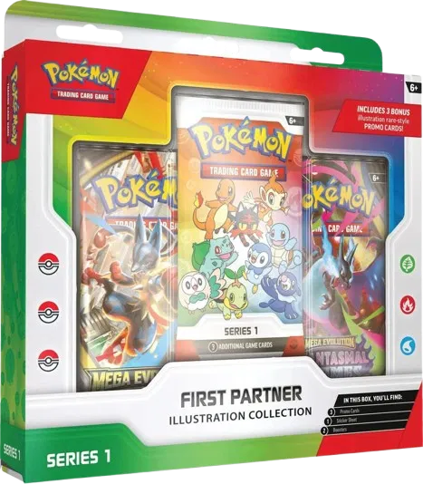 Pokemon | First Partner | Illustration Collection (Series 1)